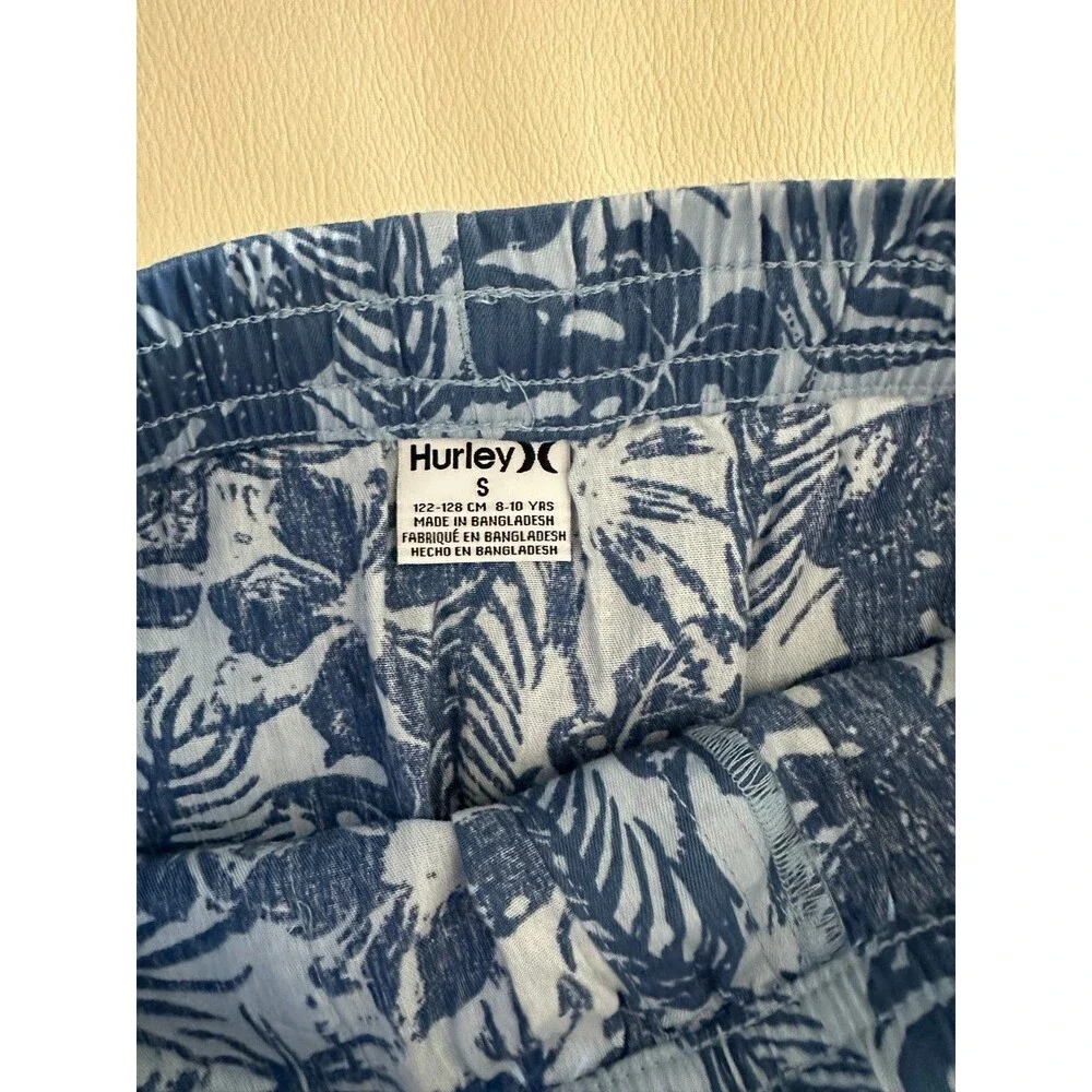Small girl’s stamped light weight tropical drawstring skirt